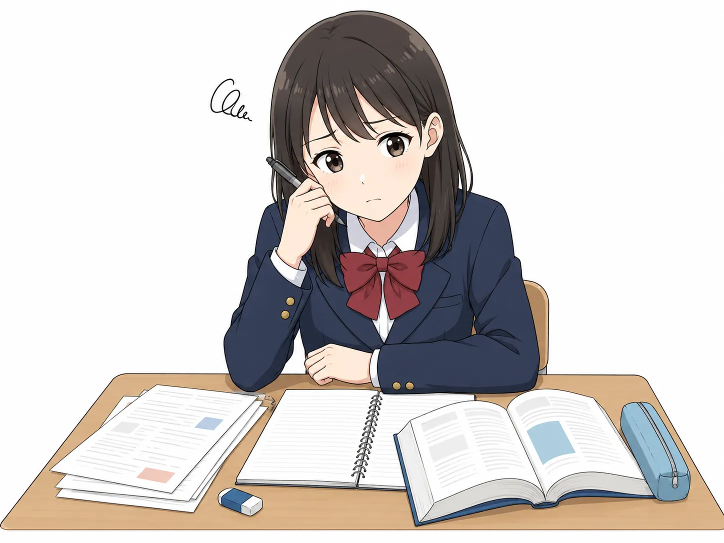 漢検2級の合格率と難易度を表すブログ冒頭の挿絵